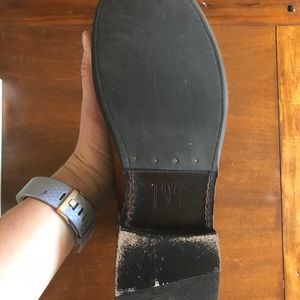 FRYE boots- Melissa Belted Tall, Wine color